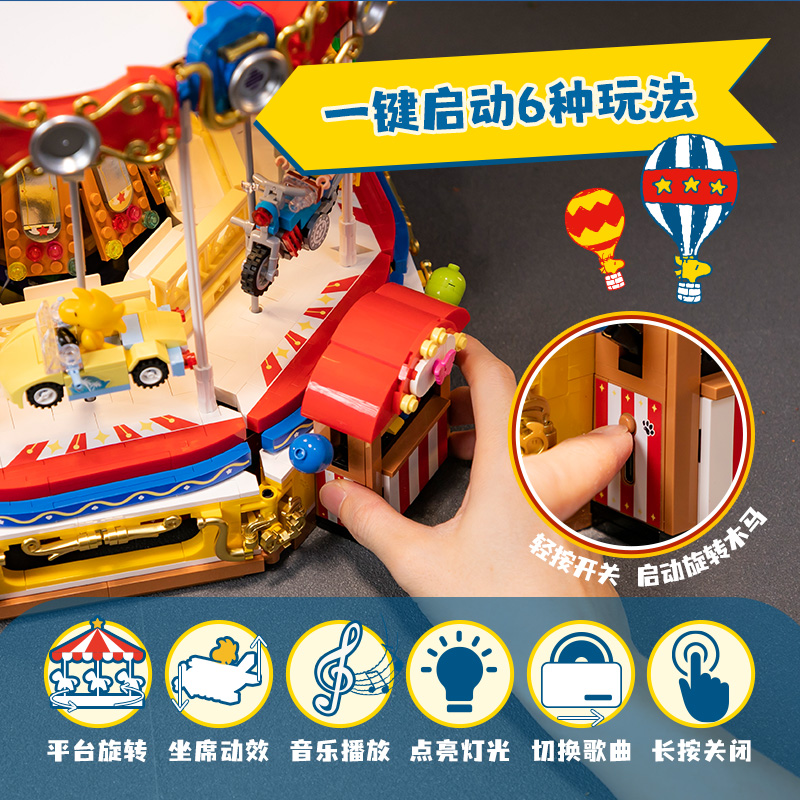 Pantasy x Snoopy Carousel